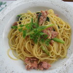 BISTY - イベリコ豚のソーセージと青味のパスタ・２