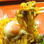ラーメンBAR やきそばー HIT - 麺リフト温玉あり