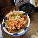 Shou an - 桜えびの旨みと風味だけで十分ご飯が進みます