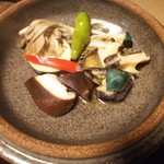 湯涌温泉 湯の出旅館 - 鮑の陶板焼き