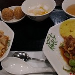 レストラン ゆめぜん - チャーハン食べたくて行ったのにランチにチャーハンが無いとは。手間がかかるからだろうなあ。