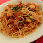 銀座イタリー亭 - “海老と野菜のナポリタン”