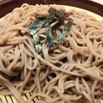 てんまつ - 夏天ざるそばセット690円のざるそばアップ