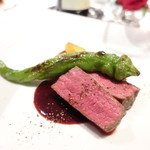 インカント - 熊本赤牛のロースト バローロソース