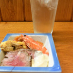 麦焼酎＆お通し