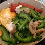アンマーの味＆桂  - ゴーヤー・ポークタマゴ丼