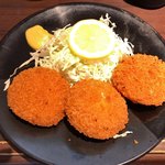 国一 - くりーむコロッケ定食 720円