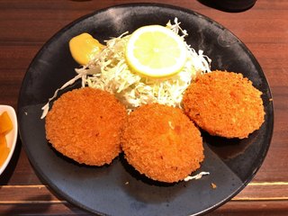 Kuniichi - くりーむコロッケ定食 720円