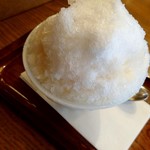 榮玉堂 - かき氷(ミルク)370円