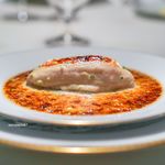 レストラン クレッセント - 舌平目と赤座海老のボンヌ・ファム　