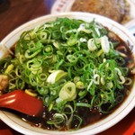 新福菜館 - 真っ黒スープと京都九条ネギ
