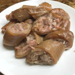 豚の味珍 - ◉尾　税込み720円 ビールは撮影を失念
