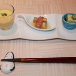 Saryou Kippou - 本日の三種の前菜