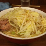 ラーメン二郎 - 小ラーメン/麺固め・油少なめ