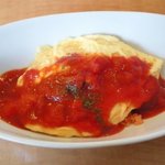 洋食屋バンフィール - チキンライス・トマトソース2/3サイズ