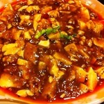 双龍居 - 麻婆豆腐定食700円