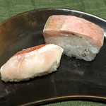 Sushi Kei - 粒山椒が見える