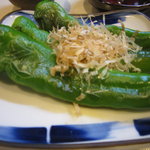 樽 金盃 - 万願寺ししとう(２５０円）