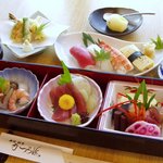 かつら浜 - お昼のランチ室戸コースです。