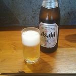 旬膳 ふる田 - 中瓶ビール 520円 2018年09月