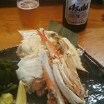 旬膳 ふる田 - 蒸し 渡りカニ 2,200円 2018年09月