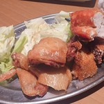 Zenkoku Tori Angya Patapata Ya - 2018年9月。小樽名物鶏の半身揚げ840円（税抜）。
