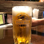 赤焼瓶 - 生ビール