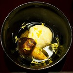 料理屋そうびき - 蟹真丈、松茸