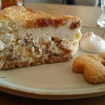 オシオ ヒーリングスペース&カフェ - 無花果のチーズケーキ