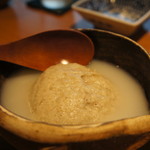 季節のそばがき