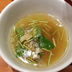 麺屋 六感堂 - 松茸つけ蕎麦（炙り牛添え）