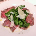 牛肉たたきカルパッチョ