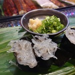 千石寿司 - 生しらすの軍艦