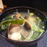 千石寿司 - しじみのすまし汁