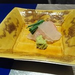 野嵯和 - 三重県答志島産鯛の刺身