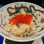 野嵯和 - 鯛めし　舞茸、イクラ