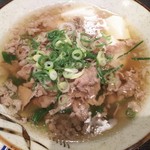 千とせ - 肉吸い（豆腐入り）のアップ♪