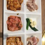 焼肉レストラン 一心亭 - スタミナホルモン定食(ご飯みそ汁サラダ付)