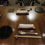 蕎麦懐石 義 - 30年9月　個室の設え
