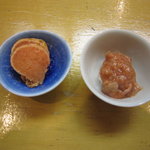 日本橋橘町　都寿司 - 鱈子と海鼠腸