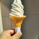 太子庵 - 豆乳ソフトクリーム