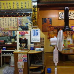 食道園 - 昭和な感じの店内ですがきれいです