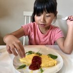 ナガタ店 - オムレツ…600円／姪っ仔猫の大好物