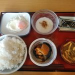 盛岡月が丘食堂 - 朝食セット（４００円）