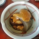 盛岡月が丘食堂 - 茄子と蒟蒻の田楽味噌