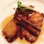 シュマンドール - 上州麦豚三枚肉のブレゼを網焼きにして
      