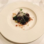 シュマンドール - 麦風鶏のポシェ、バルサミコ風味
      