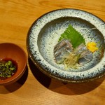 ななしの庵 - さんまの刺身