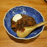 ななしの庵 - 牛筋の土手煮込み