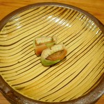 ななしの庵 - 穴子とスイカのきゅうり巻き